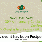 IRL 30th Anniversary Conference has been postponed